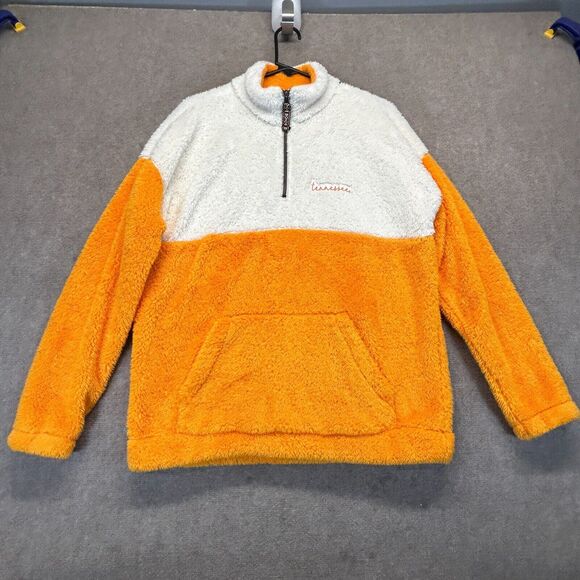 Summit Sportswear Tops - Tennessee Volunteers 1/4 Zip Summit Kickoff Collection Women Medium Fuzzy Fleece